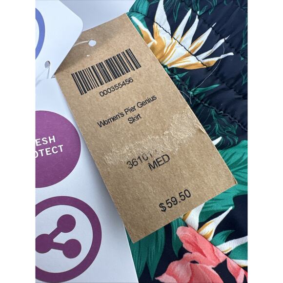 Duluth Womens Pier Genius Skirt Size Medium Floral Print - Picture 12 of 16